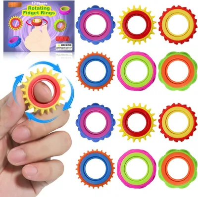 Imagen del producto de Juguetes sensoriales - Set de 12 unidades - Juguetes antiestrés - Texturizados - Varios colores