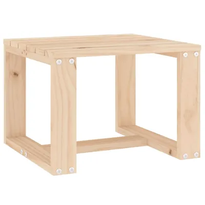 Immagine prodotto di vidaXL Tavolino da giardino 40x38x28,5 cm in legno massello di pino