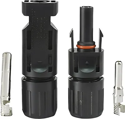Produktbild von ARLI 1 Paar Solarstecker Solar Stecker / Buchse Gestanzter Anschluss 1500V für 2,5 / 4 / 6 mm² Kabel