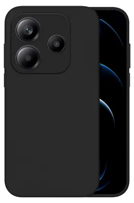 Produktbild von Hülle für Xiaomi Redmi Note 14 5G Case Cover Bumper Silikon Softgrip Schutzhülle Farbe: Schwarz
