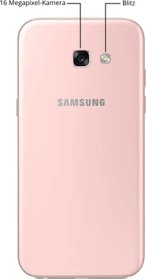 Produktbild von Samsung Galaxy A5 (2017) SM-A520F, 13,2 cm (5.2"), 3 GB, 32 GB, 16 MP, Android 6.0.1, Rose