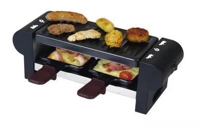 Produktbild von KALORIK TKG RAC 1007 CS, 2 Person(en), Schwarz, Braun, Edelstahl, 350 W, 230 V, 2 Stück(e)