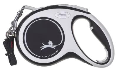 Immagine prodotto di Flexi New Comfort M Tape 5 m Black Dog Retractable lead