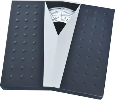 Produktbild von Orion Badezimmerwaage mechanische Personenwaage 120kg in Schwarz