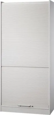 Produktbild von Hammerbacher Rolladenschrank 90 cm grau / grau
