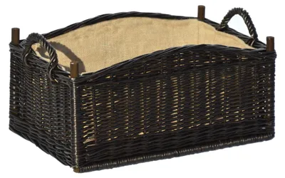 Produktbild von Sklep Wiklinowy Holzkorb Geflochten 60cm Massiv