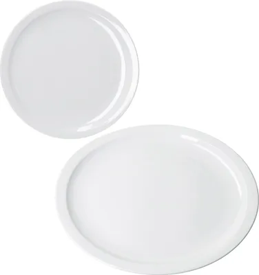 Produktbild von 2er Set Bianco Pizzateller Ø30,5cm 2 Personen große Teller weiße große Platte