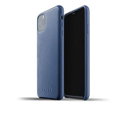 Immagine prodotto di Custodia in pelle Mujjo per iPhone 11 Pro Max blu