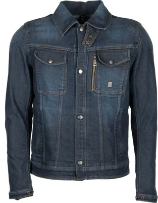 Produktbild von Helstons Western Motorrad Textiljacke, blau, S