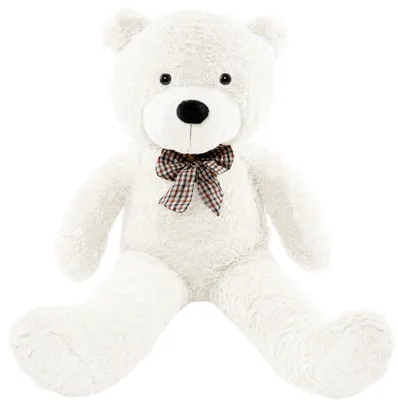Produktbild von Gustaw Teddybär Groß XXL (Weiss, 120cm) Classico- Plüschbär, Kuschelbär XXL Plüschtier, Plüschtier Kuscheltier Giant Teddy