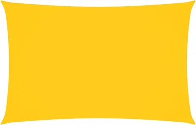 Image de vidaXL Voile d'ombrage Oxford rectangulaire 4x7 m jaune