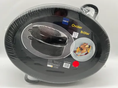 Produktbild von Gänsebräter oval 11,2 Liter 43,2 cm Bräter auch für Induktion