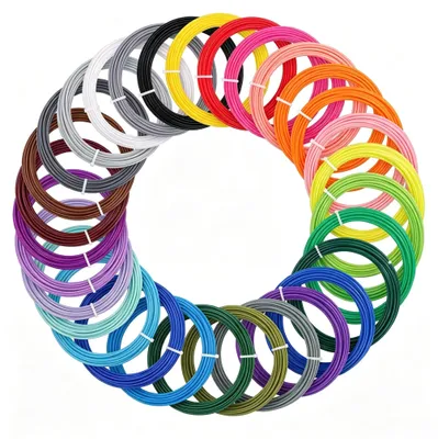 3D-Pen Filament, 32 Farben, PLA 1,75 mm, je 3 m