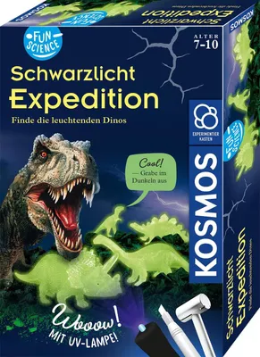 Produktbild von KOSMOS 654276 Fun Science Schwarzlicht-Expedition, Ausgrabungsset,