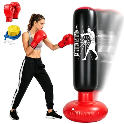 Productafbeelding van Inflatable Karate Bokszak voor Kinderen 160 cm