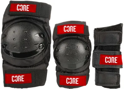Produktbild von Core Junior Protektoren Set Schwarz XXS