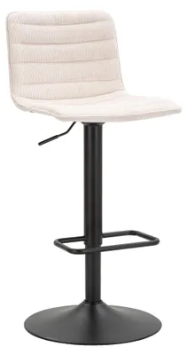 Produktbild von Essaou - Hocker, 43x50x86h cm Cremeweiß, Höhenverstellbar