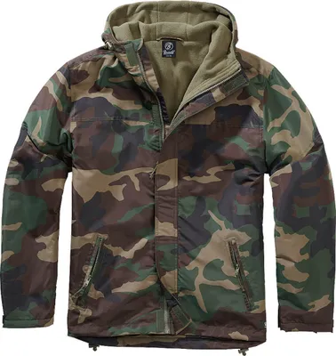Image de Brandit coupe-vent Frontzip woodland, 6XL