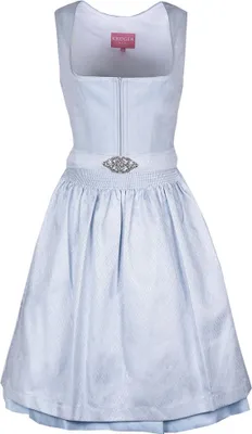 Produktbild von Dirndl Al 60cm Länge hellblau 44