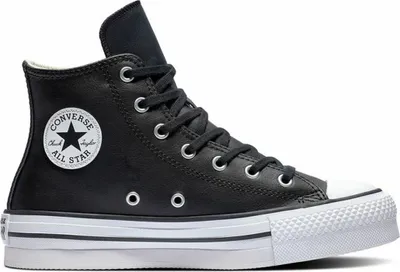 Produktbild von CONVERSE CTAS EVA LIFT HI LEATHER Schwarz