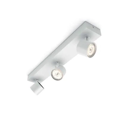 Image de Philips myLiving Spot Star Warmglow Effet de variation 3 flammes, blanc
