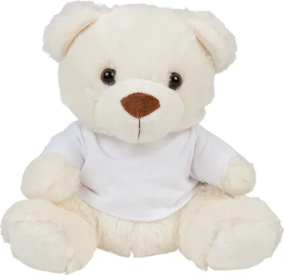 Immagine prodotto di Orsetto di peluche Mumbles per bambini con maglietta RW4272 (Medium) (Cream)
