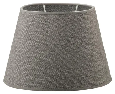 Produktbild von Home Sweet Home Lampenschirm aus Stoff Grau - 24 x 16 x 16 cm