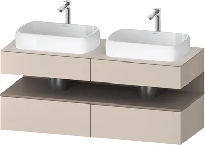 Produktbild von DURAVIT QA4767043830010 QTG KWTU WH Ek. 1400x550x600 Tp. Smt