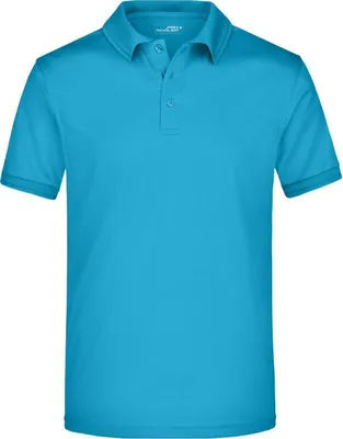 Produktbild von Funktionelles Polo für Freizeit und Sport turquoise, Gr. 3XL