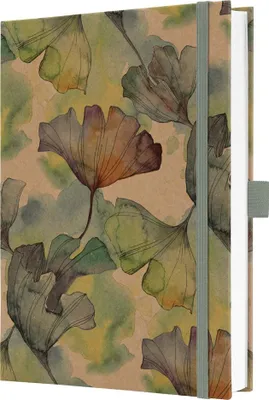 Image de sigel JN857 sigel Carnet de notes Jolie Pure "Ginkgo", DIN A5, ligné
