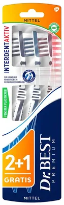 Image de Dr.Best Interdent Aktiv moyen 2+1 1pc