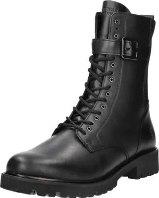 Zdjęcie produktu dla Sznurowane buty za kostkę z ciepłą podszewką do 35 mm obcasa (casual) D8664/00