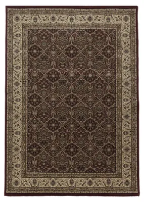 Produktbild von Carpetsale24 Orientteppich, Klassischer Teppich für Wohnzimmer mit Ornament-Muster, Pflegeleicht & Elegant, Grösse: 300x400 cm