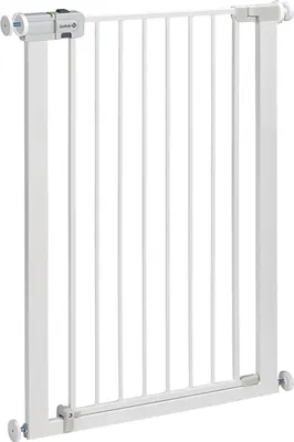 Image de Safety 1st Easy Close Extra Tall Metal Gate,Barrière de sécurité pour escaliers sans percer, 73-80 cm (max. 94 cm extensible), barrière très haute (91 cm)