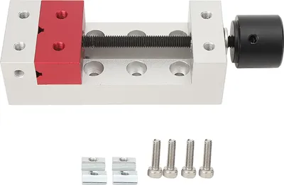 Obrázek produktu pro 50 mm mini hliníkový plochý stolní svěrák, nástroj pro upevnění svěráku na vrtačku