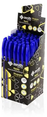 Zdjęcie produktu dla Długopis Handy 0,7mm niebieski (50szt) Zenith