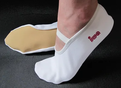 Imagen del producto de Elzusha: Zapatillas de ballet de Elasthan con suela flexible