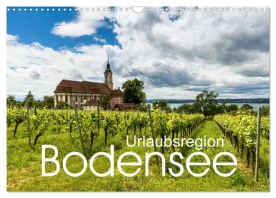 Produktbild von Urlaubsregion Bodensee (Wandkalender 2027 DIN A3 quer), CALVENDO Monatskalender