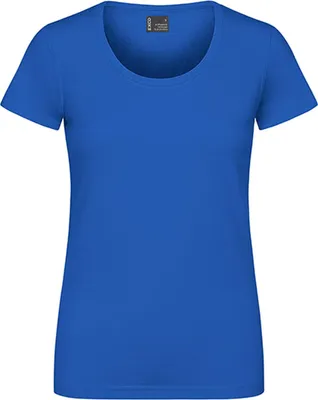 Immagine prodotto di EXCD by Promodoro 3075 | Maglietta da donna, Single-Jersey - Colore: Blu cobalto - Taglia: 3XL