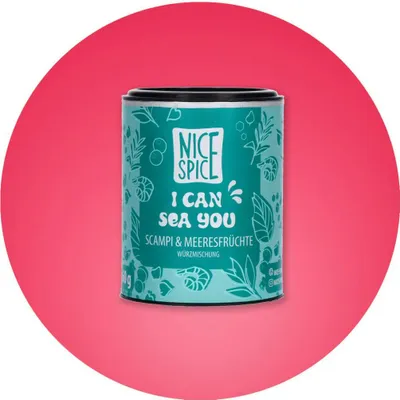 Produktbild von NICE SPICE Scampi & Meeresfrüchte 15 x 60g Würzmischung für jede Schalentier