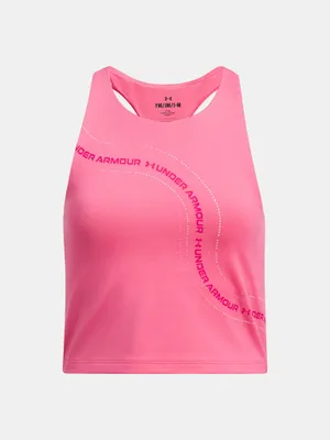 Produktbild von Under Armour G Motion Branded Crop Tank rosa YMD