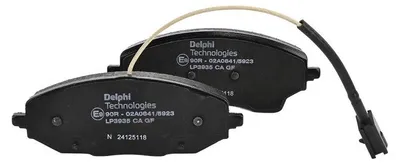 Image de Jeu de plaquettes de frein DELPHI pour fourgon OPEL Movano C (U9) LP3935