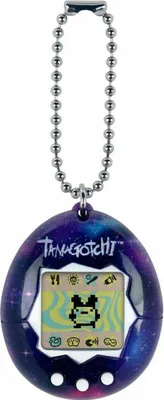 Produktbild von BANDAI - Tamagotchi - Tamagotchi Original - Galaxy - Elektronisches virtuelles Tier mit Farbdisplay, 3 Tasten und Spielen - Interaktives Tier auf Deutsch - Kinderspielzeug ab 8 Jahren - 42933