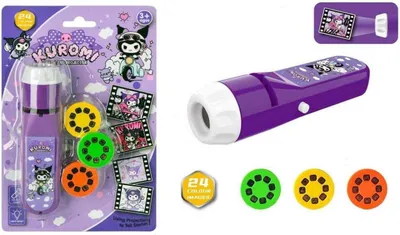 Produktbild von Kuromi Taschenlampenprojektor - 24 Dias