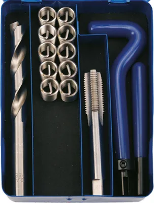 Image de BGS 1957 Kit de réparation de filetage, M14x1.25, 14 pcs.