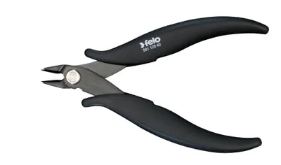 Produktbild von Felo Seitenschneider 128mm, schwarze Griffe 59112840