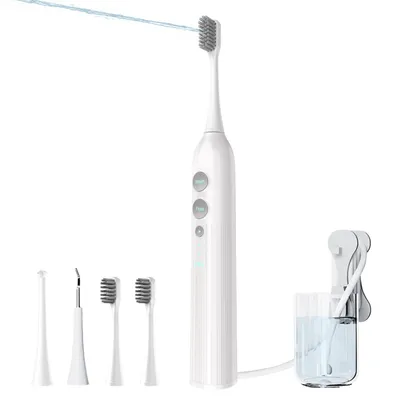 Produktbild von Tekoo Elektrische Zahnbürste mit Munddusche, 3in1 Zahnsteinentferner, IPX7