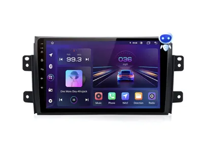 Obrázek produktu pro Junsun Suzuki SX4 2006-2013 AUTORÁDIO s Android + RDS, Autorádio Fiat Sedici 2005-2014 Android s GPS navigací, WIFI, USB, Bluetooth, Android rádio Suzuki SX4 2006-2013 a Fiat Sedici 2005-2014