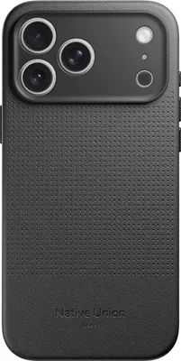 Produktbild von Native Union, Hülle iPhone 17 Pro Max MagSafe Active Case stoßfest 3m, Schwarz