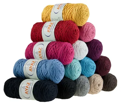 Produktbild von Makramegarn 250g Pamuk – Baumwoll Strickgarn & Häkelgarn – weiches Garn für Makramee, Stricken, Häkeln & DIY Projekte – Farbwahl, Farbe:1263 olivgrün